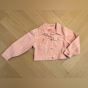 Old Navy Light Pink Kids Jean Jacket